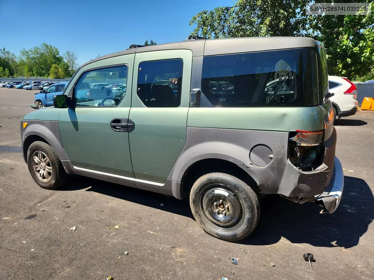 2004 Honda Element Ex VIN: 5J6YH28574L033230 Lot: 61069666