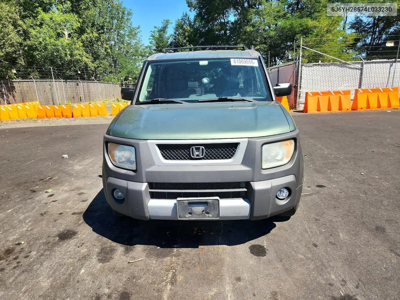 2004 Honda Element Ex VIN: 5J6YH28574L033230 Lot: 61069666
