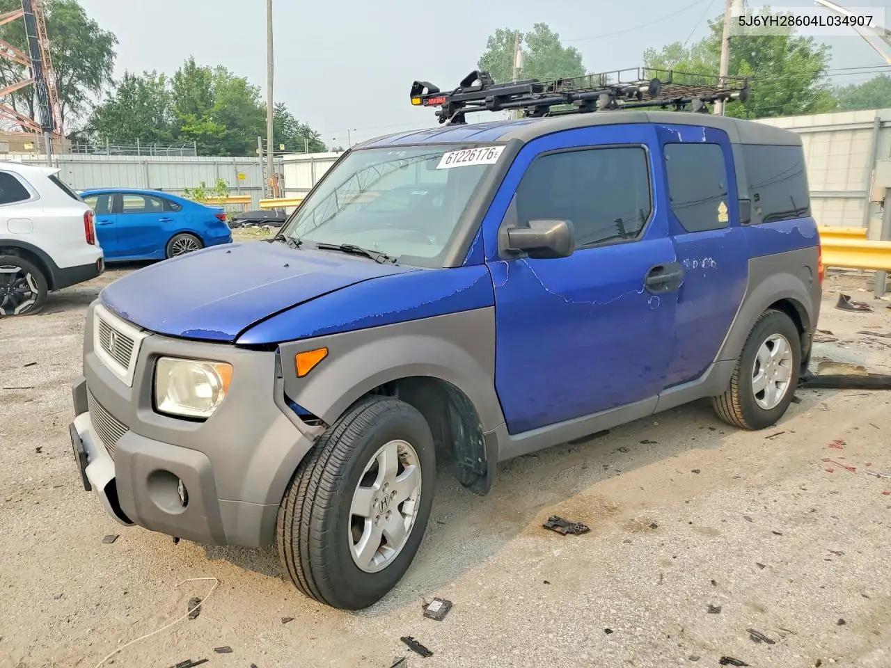 2004 Honda Element Ex VIN: 5J6YH28604L034907 Lot: 61226176