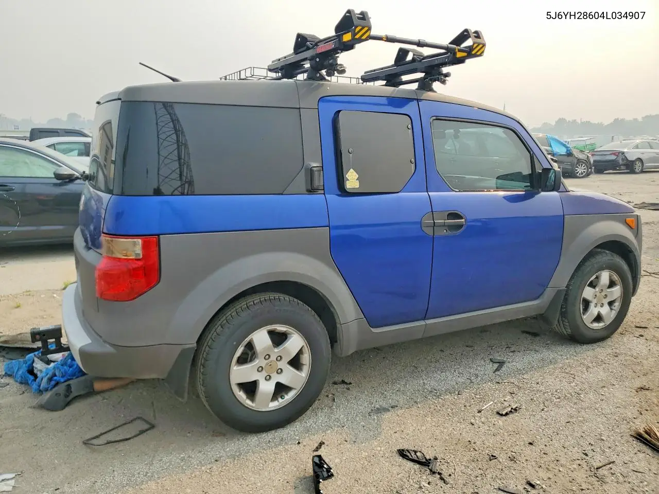 2004 Honda Element Ex VIN: 5J6YH28604L034907 Lot: 61226176