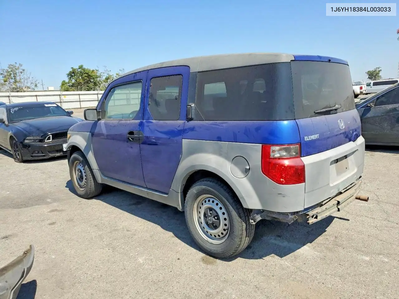 2004 Honda Element Lx VIN: 1J6YH18384L003033 Lot: 85772155