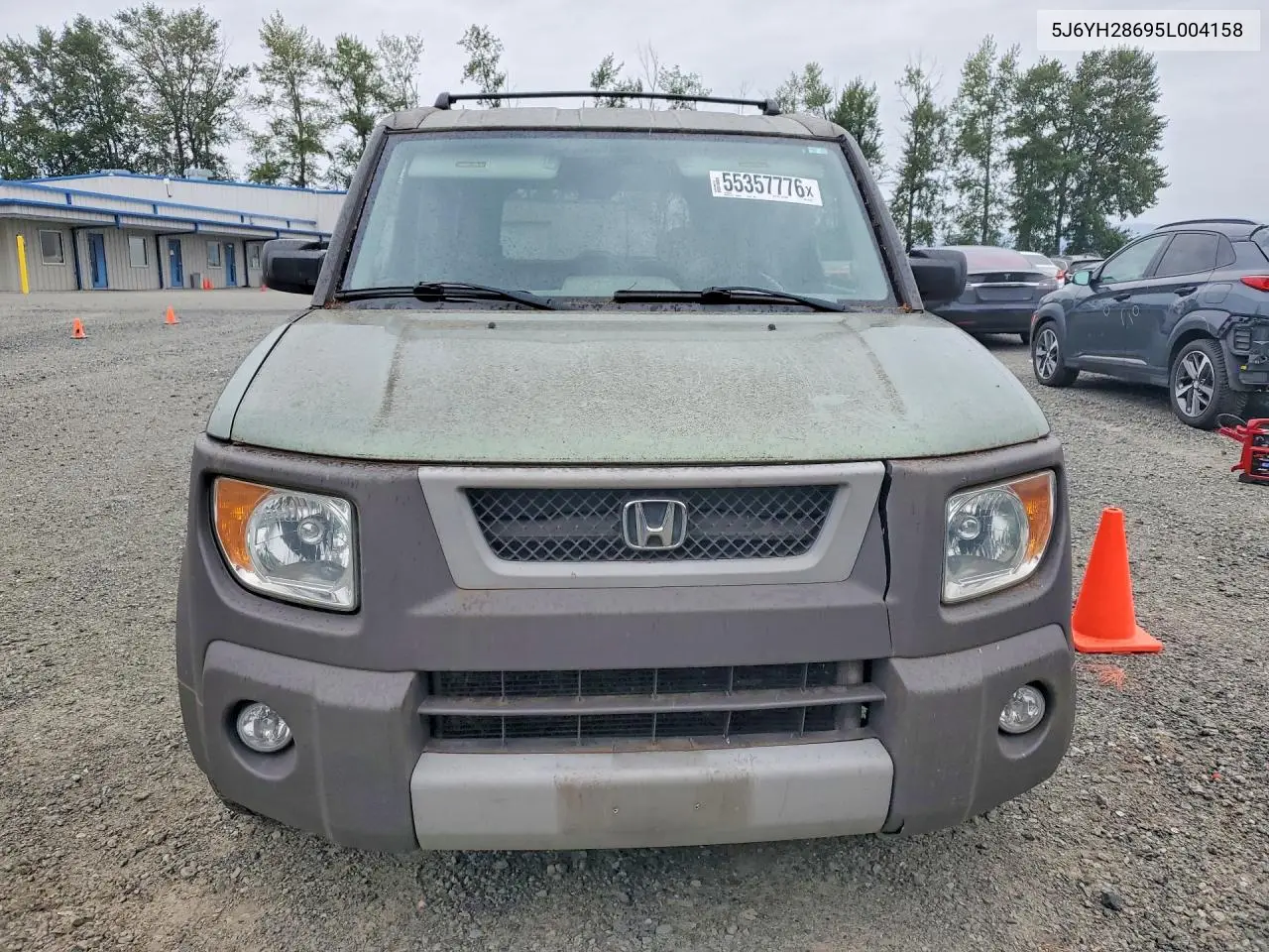 2005 Honda Element Ex VIN: 5J6YH28695L004158 Lot: 55357776