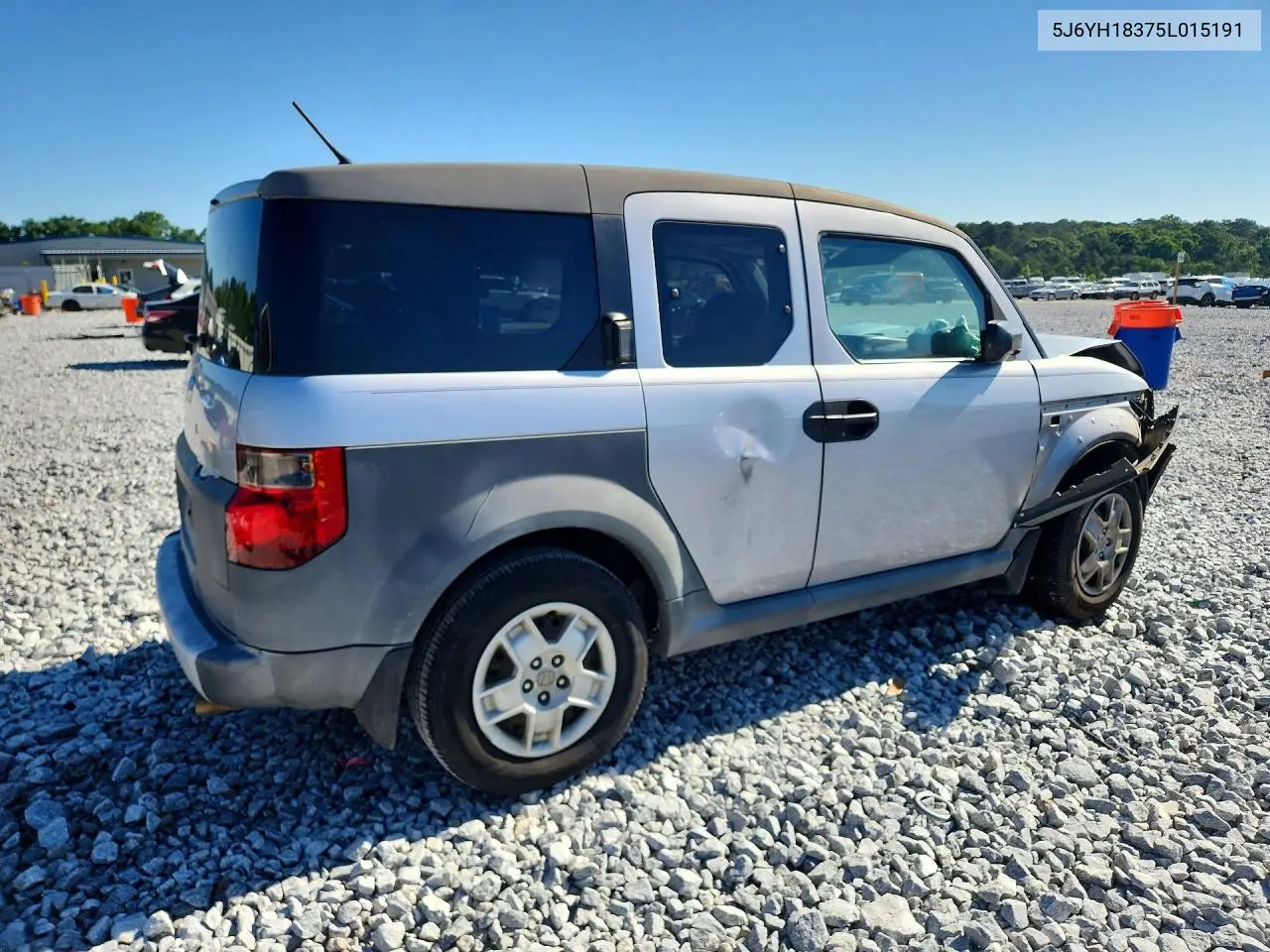 2005 Honda Element Lx VIN: 5J6YH18375L015191 Lot: 56160086