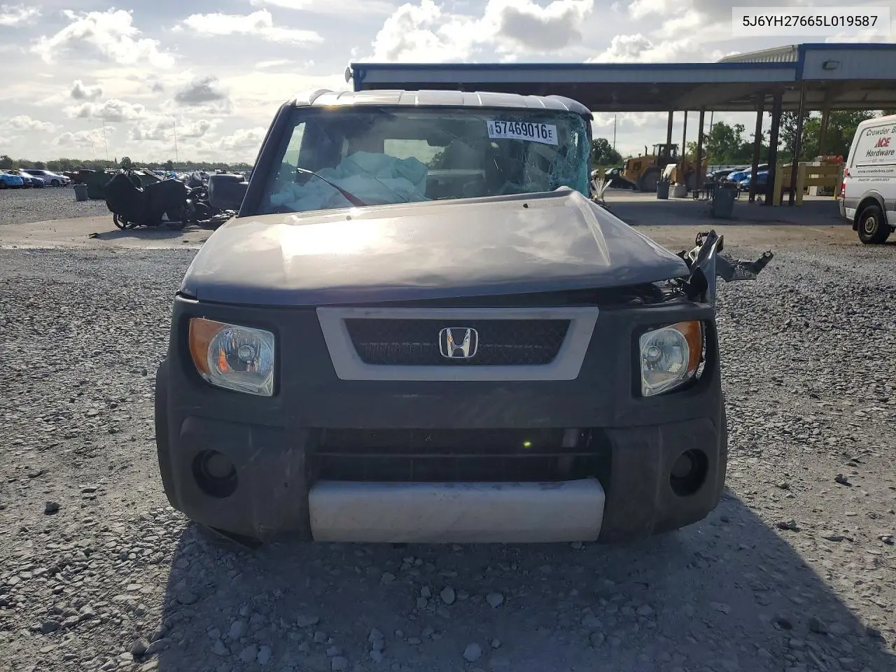 2005 Honda Element Ex VIN: 5J6YH27665L019587 Lot: 57469016