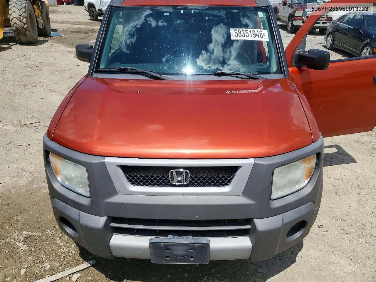 2005 Honda Element Ex VIN: 5J6YH28695L013233 Lot: 58351946