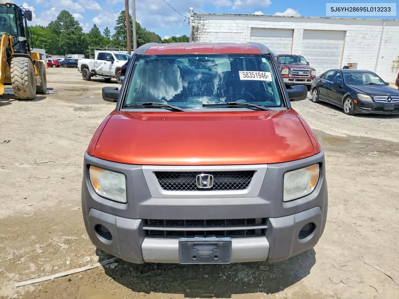 2005 Honda Element Ex VIN: 5J6YH28695L013233 Lot: 58351946