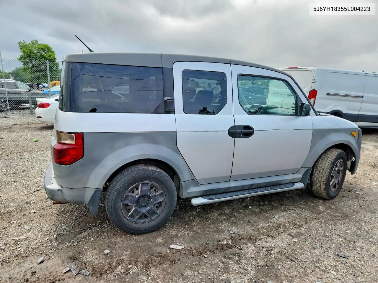 2005 Honda Element Lx VIN: 5J6YH18355L004223 Lot: 58914196