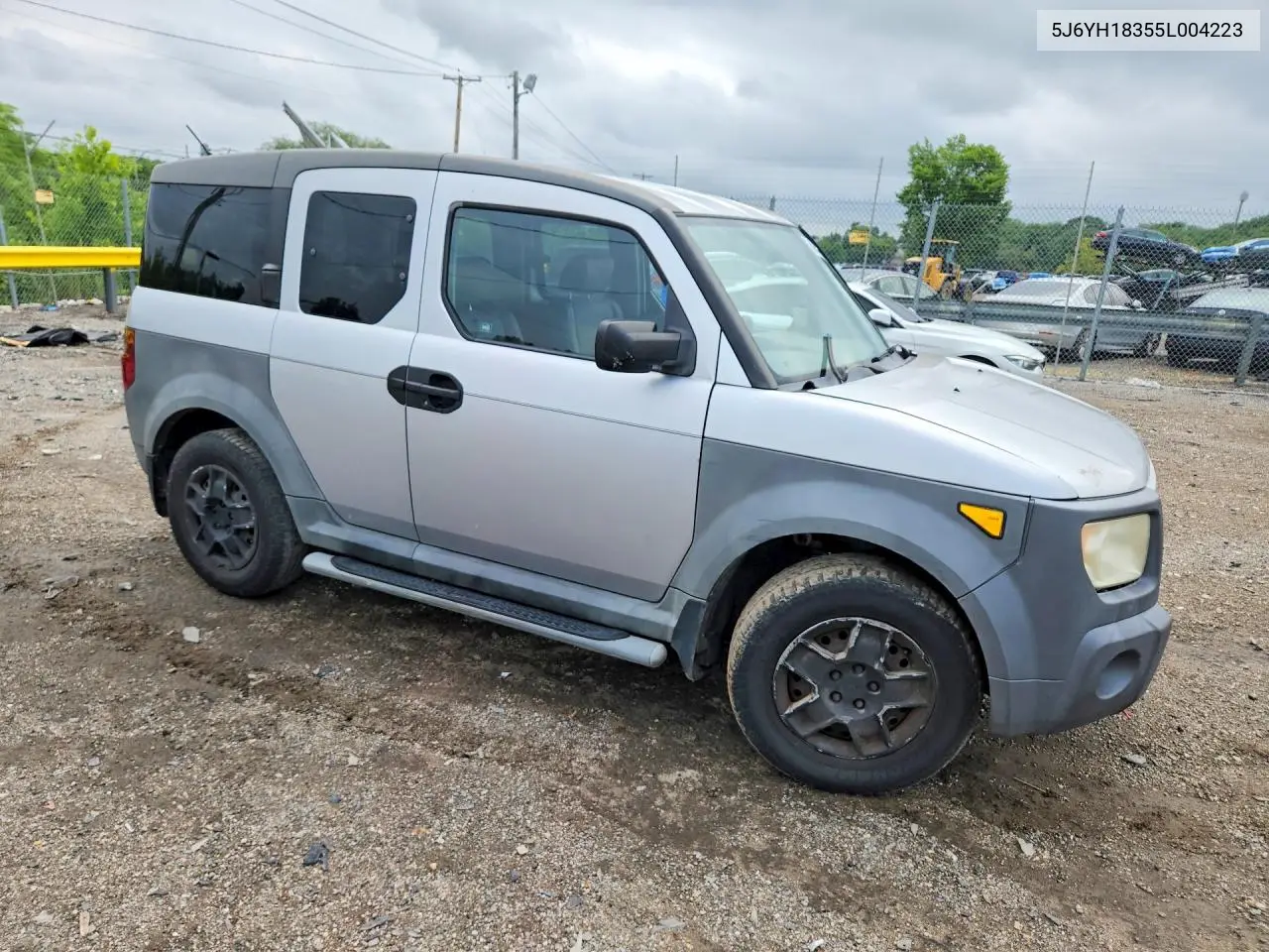 2005 Honda Element Lx VIN: 5J6YH18355L004223 Lot: 58914196