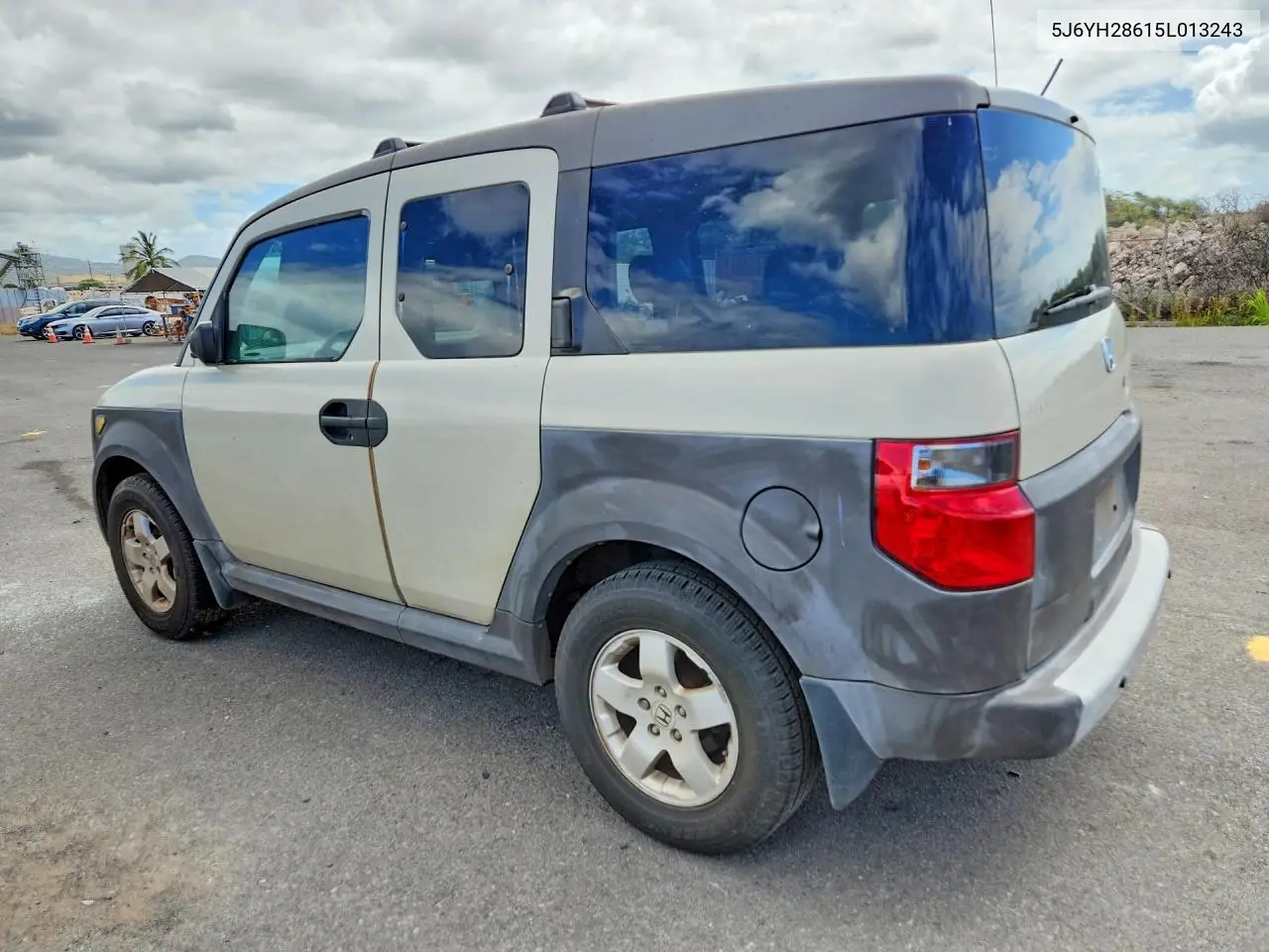 2005 Honda Element Ex VIN: 5J6YH28615L013243 Lot: 59198756