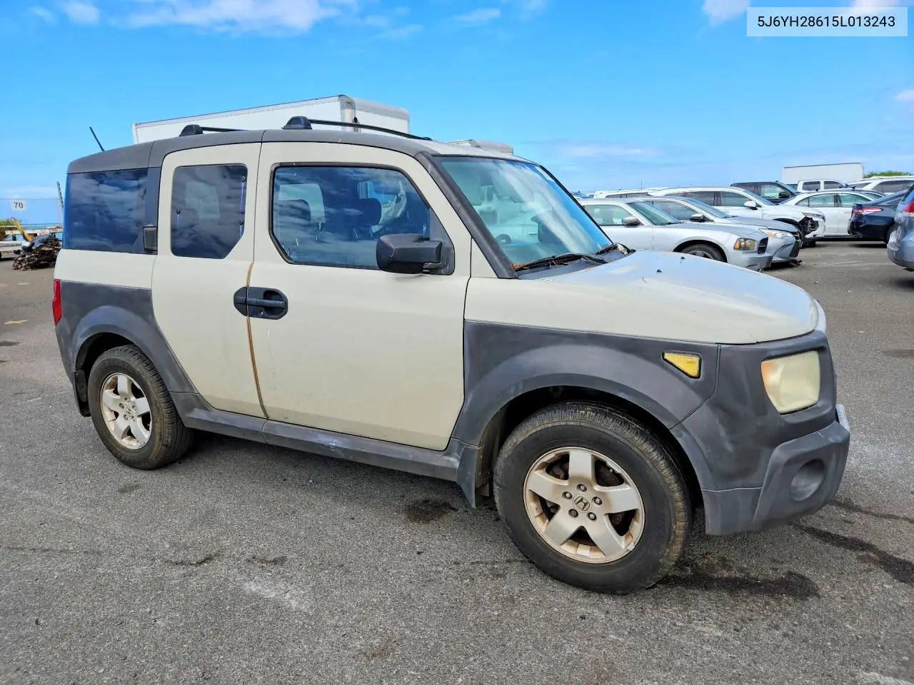 2005 Honda Element Ex VIN: 5J6YH28615L013243 Lot: 59198756