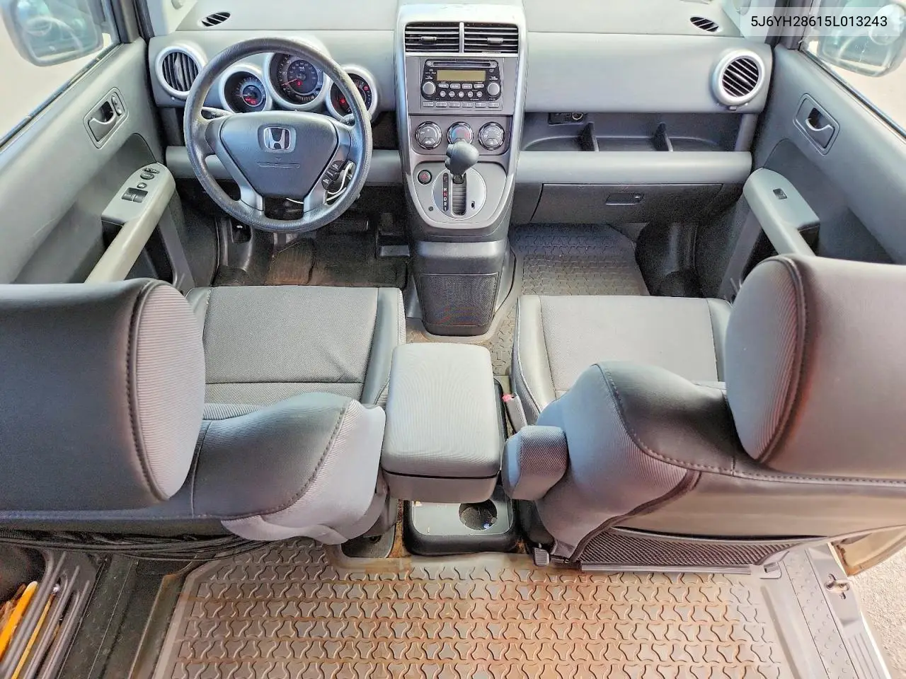 2005 Honda Element Ex VIN: 5J6YH28615L013243 Lot: 59198756