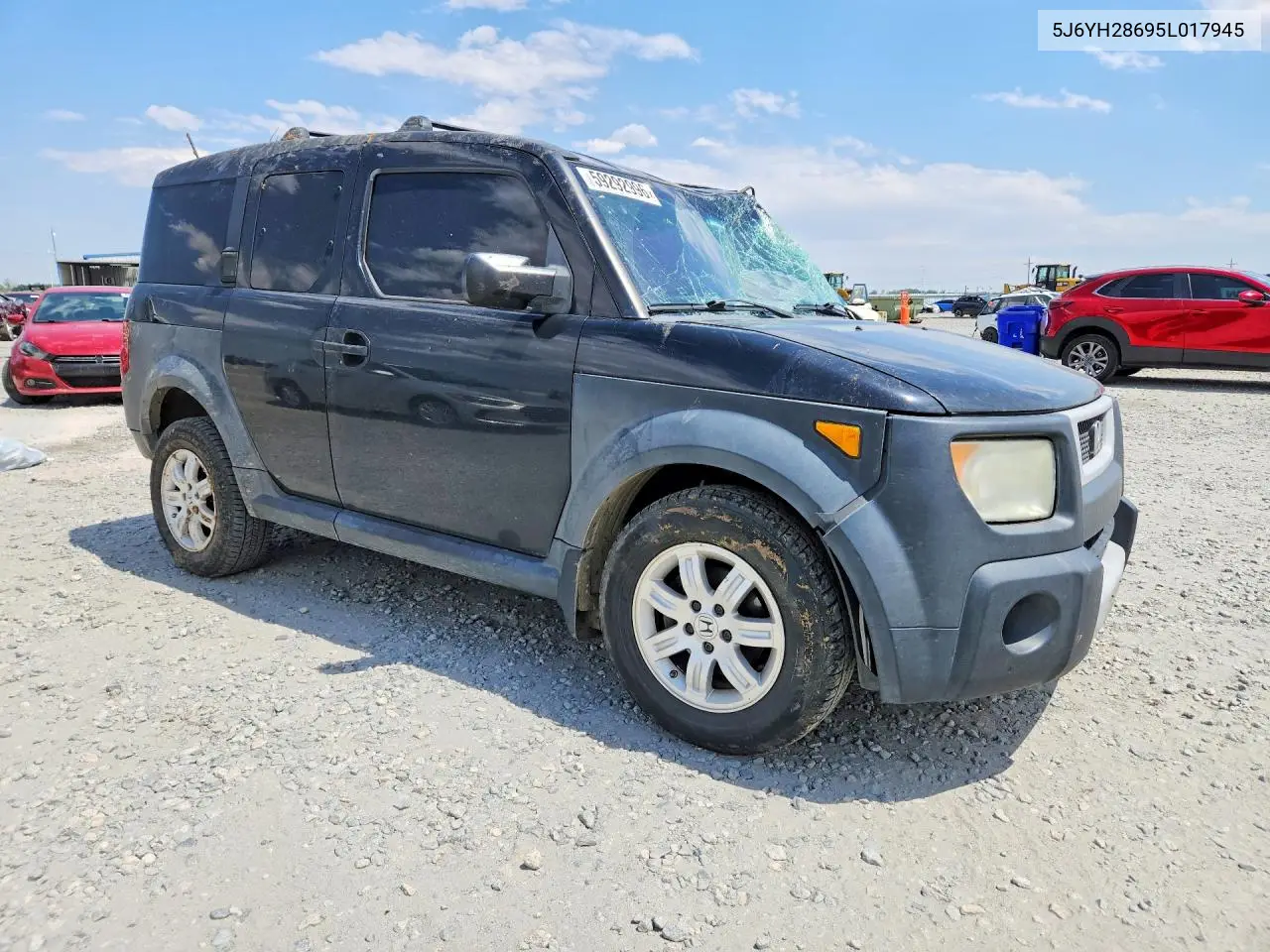 2005 Honda Element VIN: 5J6YH28695L017945 Lot: 59292996