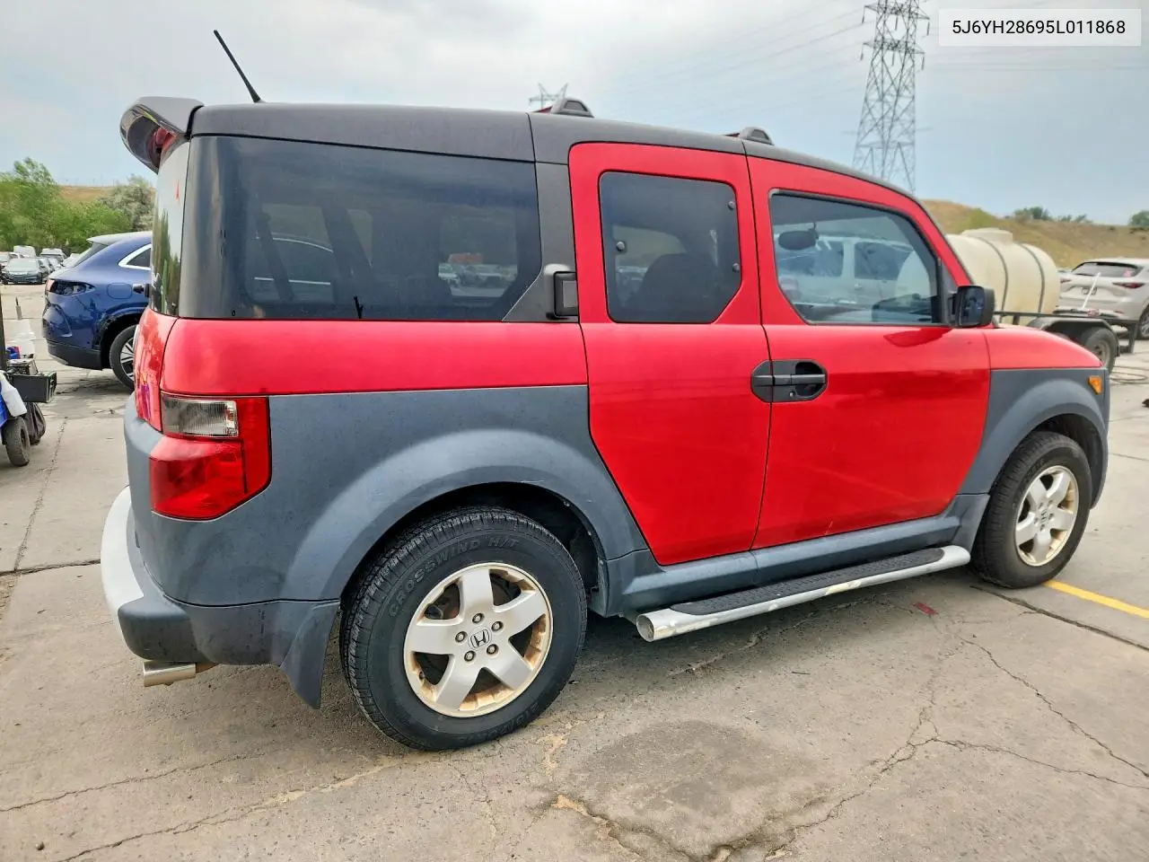 2005 Honda Element Ex VIN: 5J6YH28695L011868 Lot: 59401396
