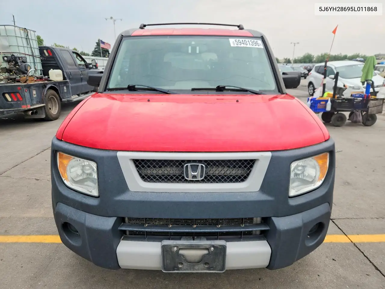 2005 Honda Element Ex VIN: 5J6YH28695L011868 Lot: 59401396
