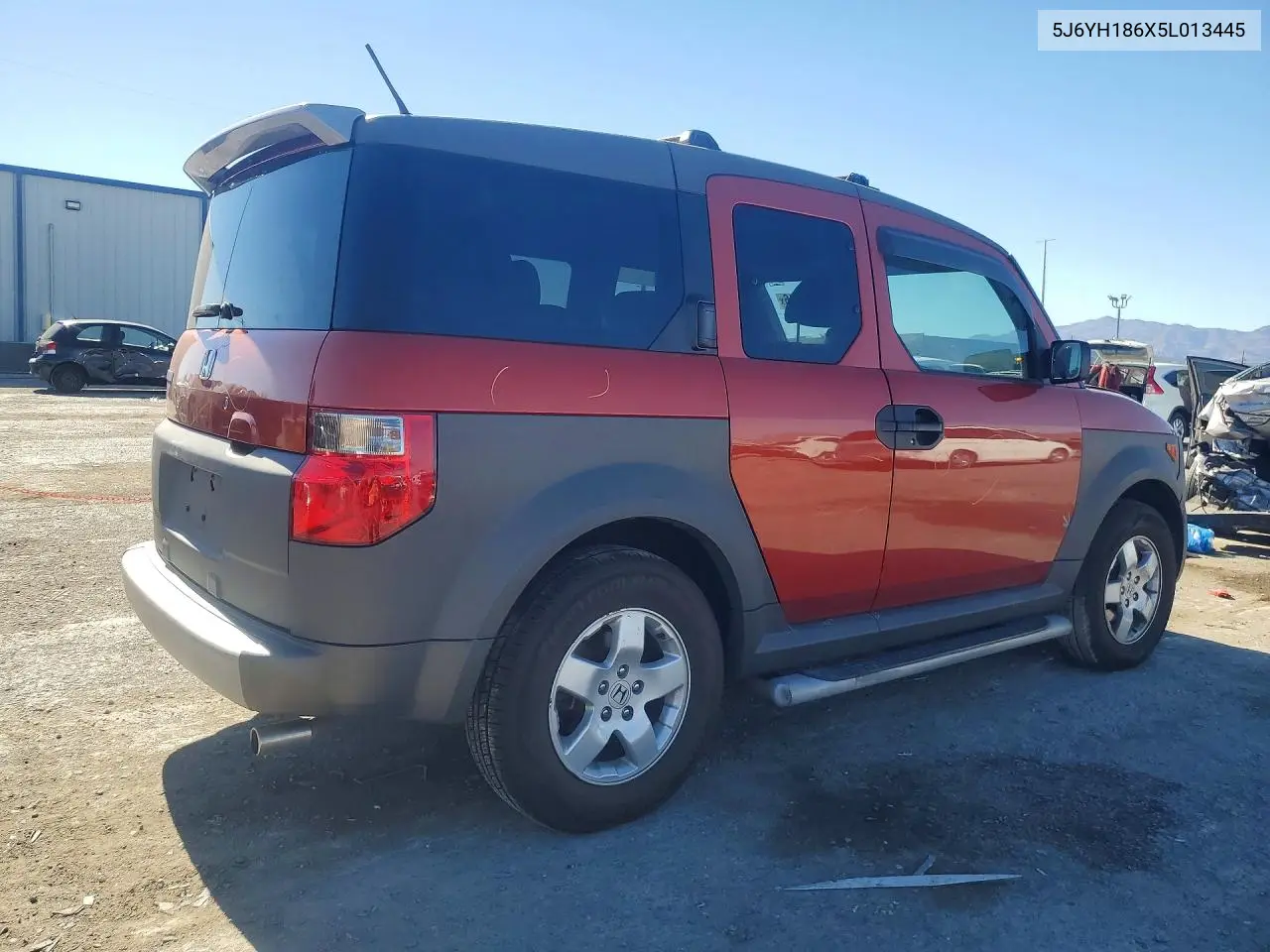 2005 Honda Element Ex VIN: 5J6YH186X5L013445 Lot: 59956016