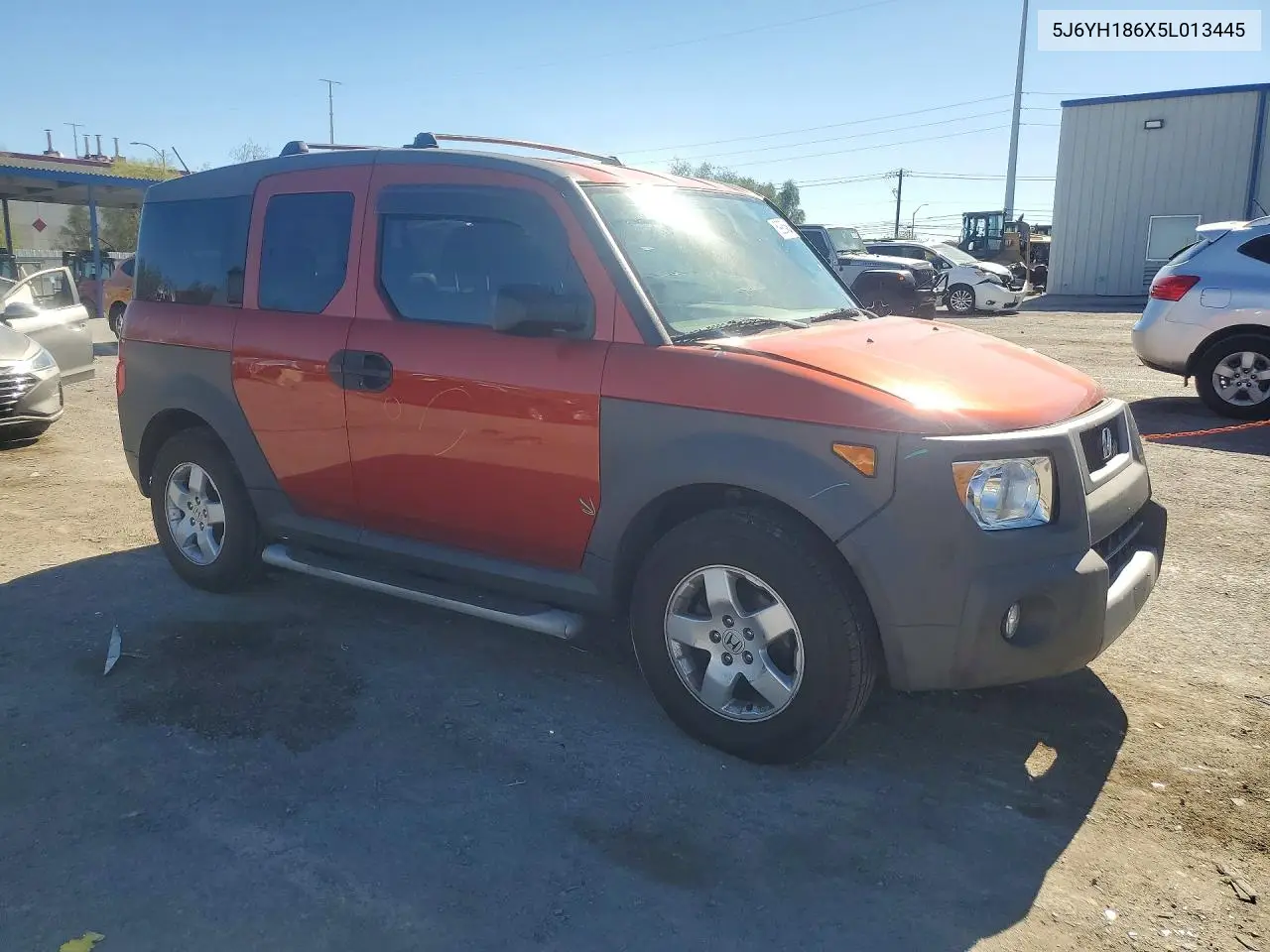2005 Honda Element Ex VIN: 5J6YH186X5L013445 Lot: 59956016
