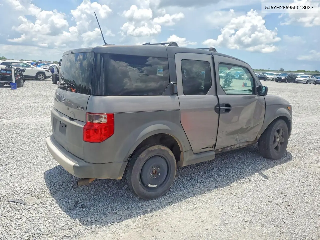 2005 Honda Element Ex VIN: 5J6YH28695L018027 Lot: 60445466