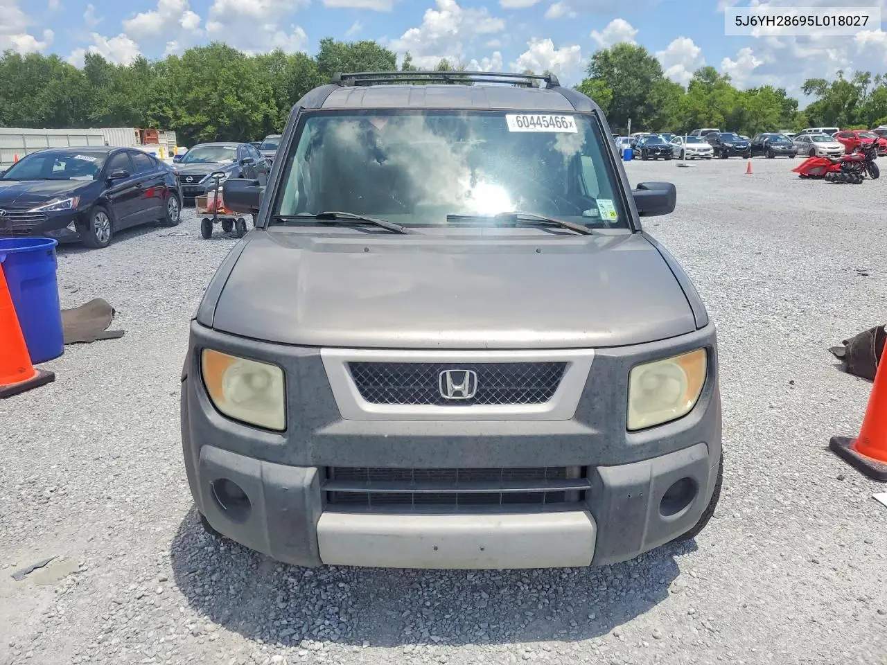 2005 Honda Element Ex VIN: 5J6YH28695L018027 Lot: 60445466