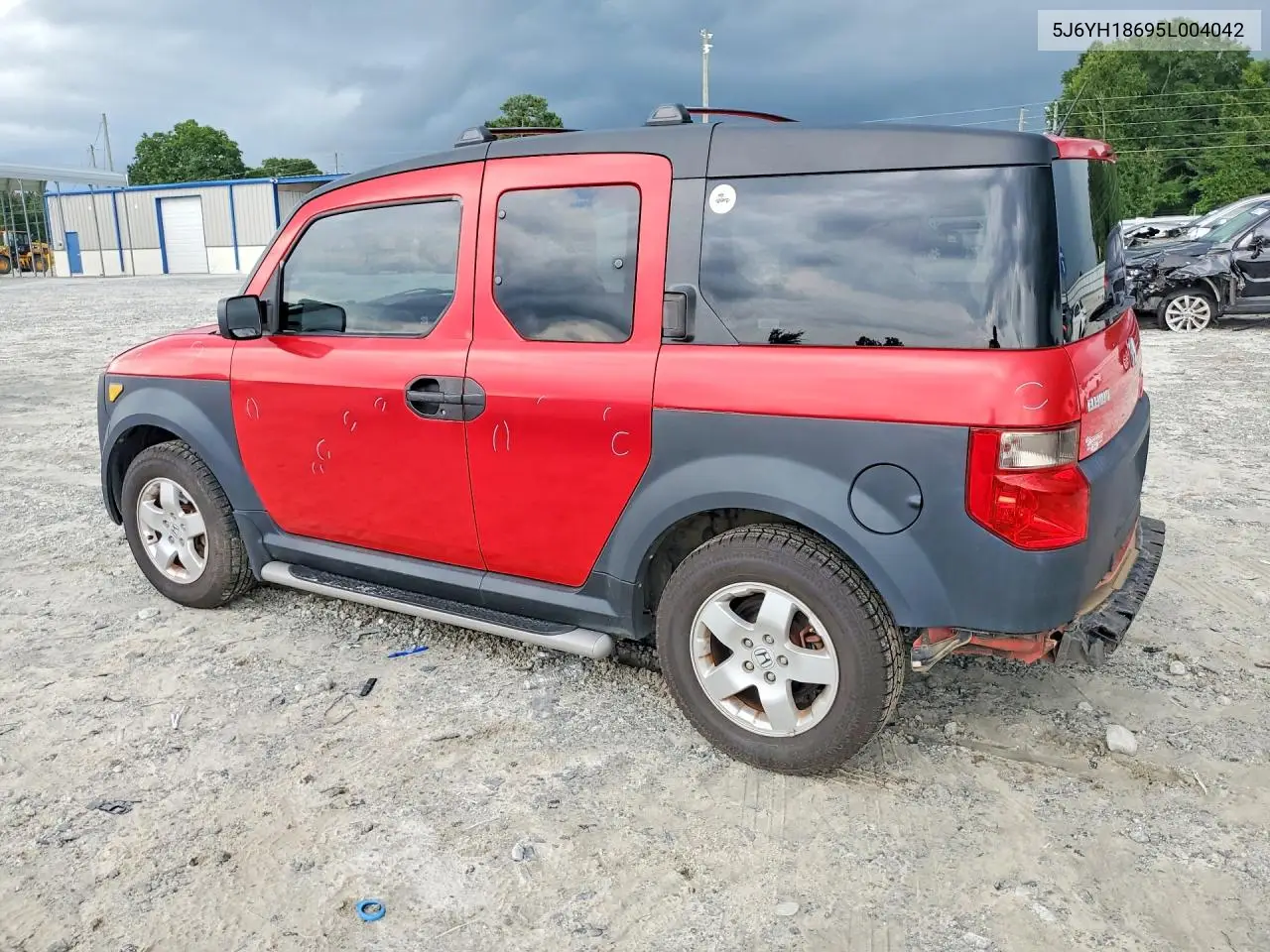 2005 Honda Element Ex VIN: 5J6YH18695L004042 Lot: 60646356