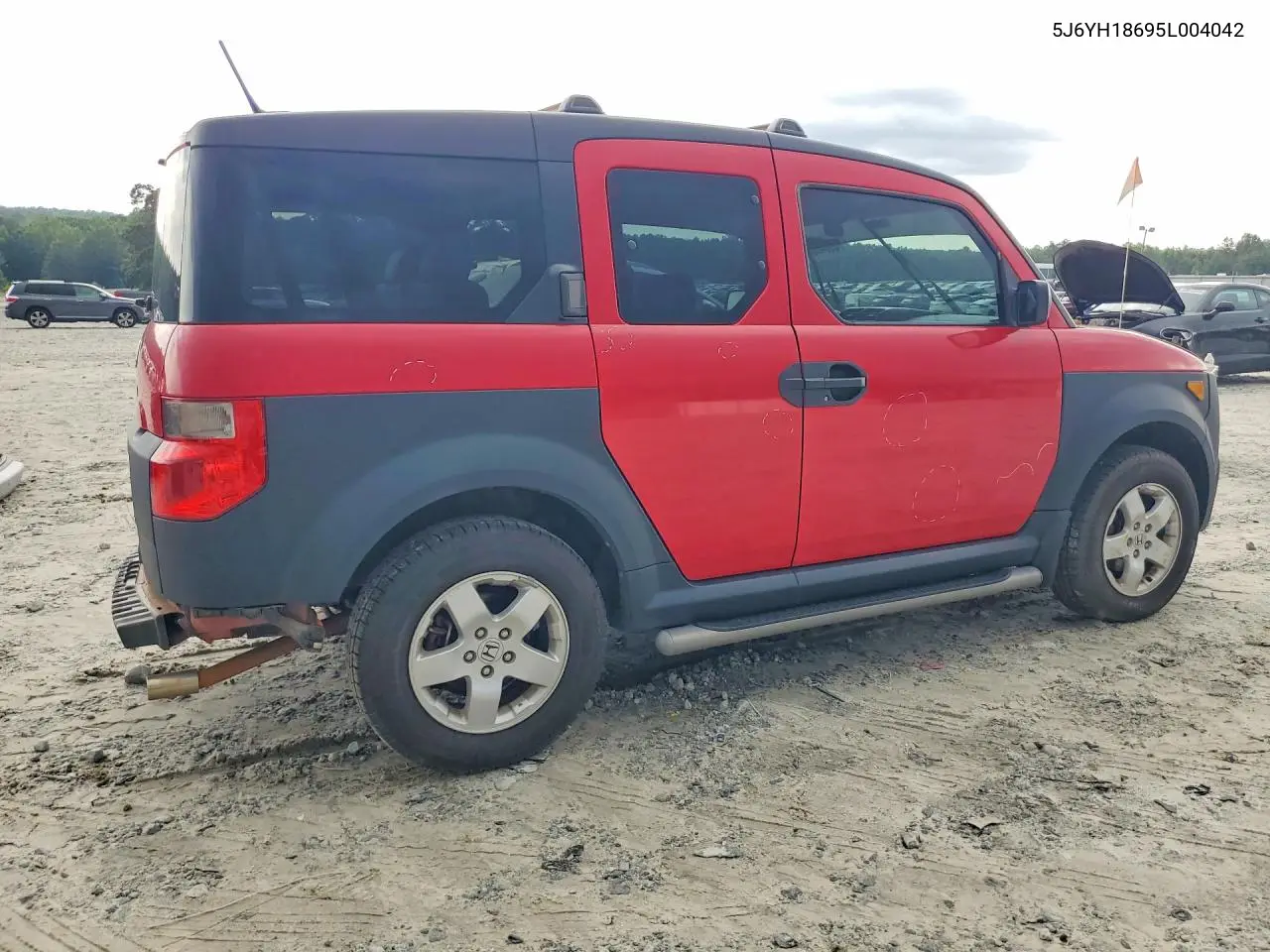 2005 Honda Element Ex VIN: 5J6YH18695L004042 Lot: 60646356