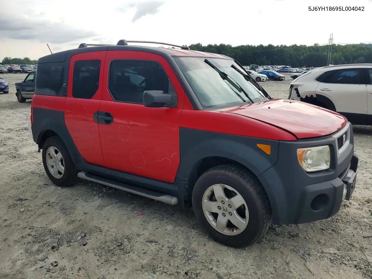 2005 Honda Element Ex VIN: 5J6YH18695L004042 Lot: 60646356