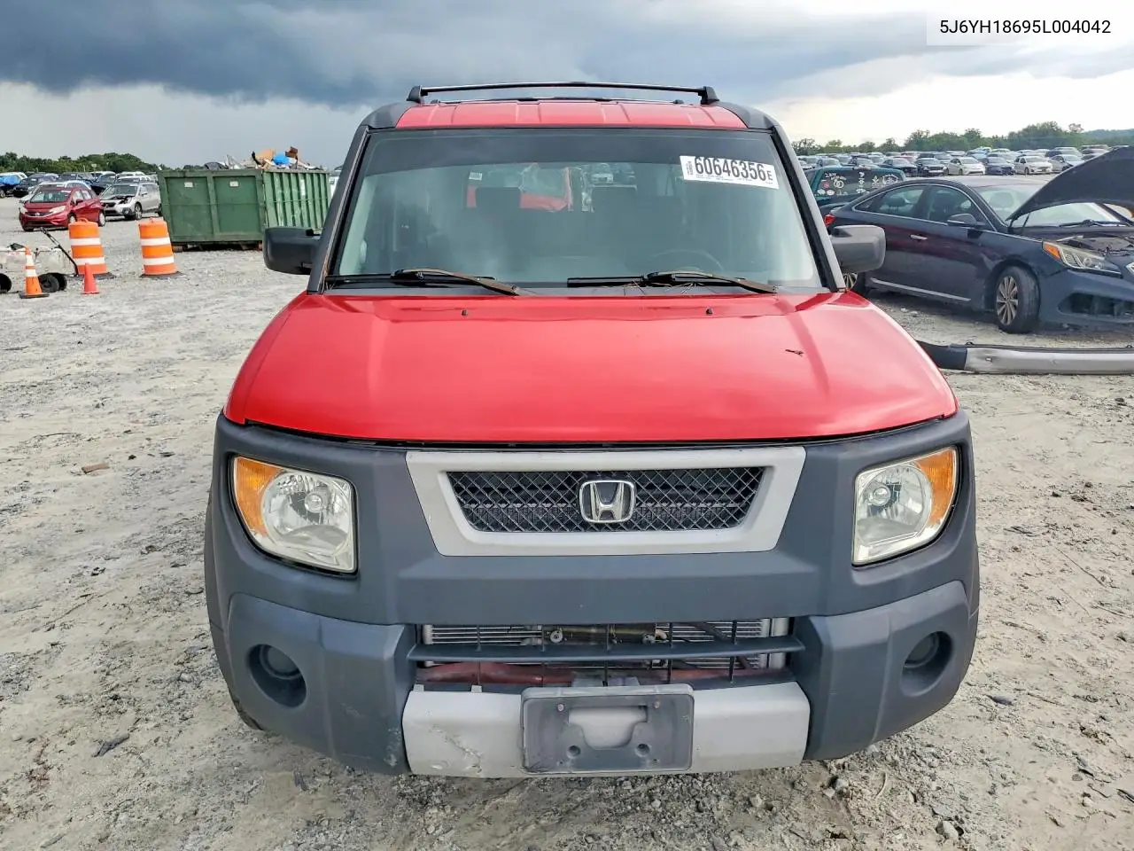 2005 Honda Element Ex VIN: 5J6YH18695L004042 Lot: 60646356