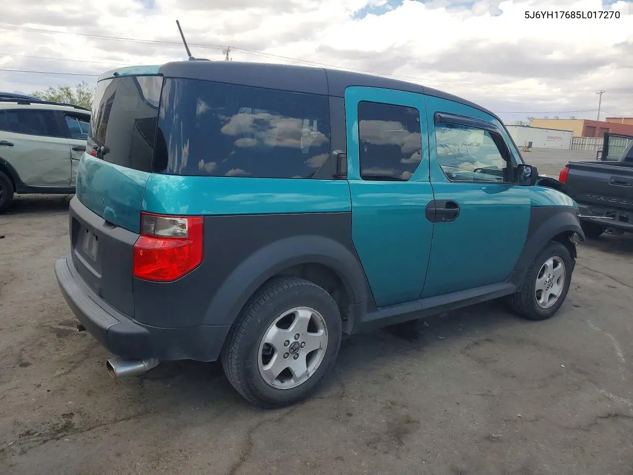 2005 Honda Element Ex VIN: 5J6YH17685L017270 Lot: 61052106