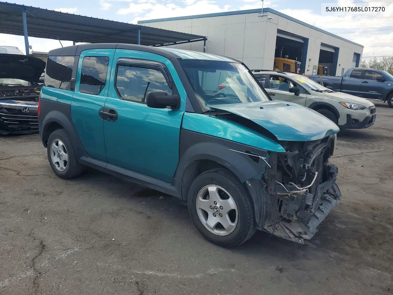 2005 Honda Element Ex VIN: 5J6YH17685L017270 Lot: 61052106