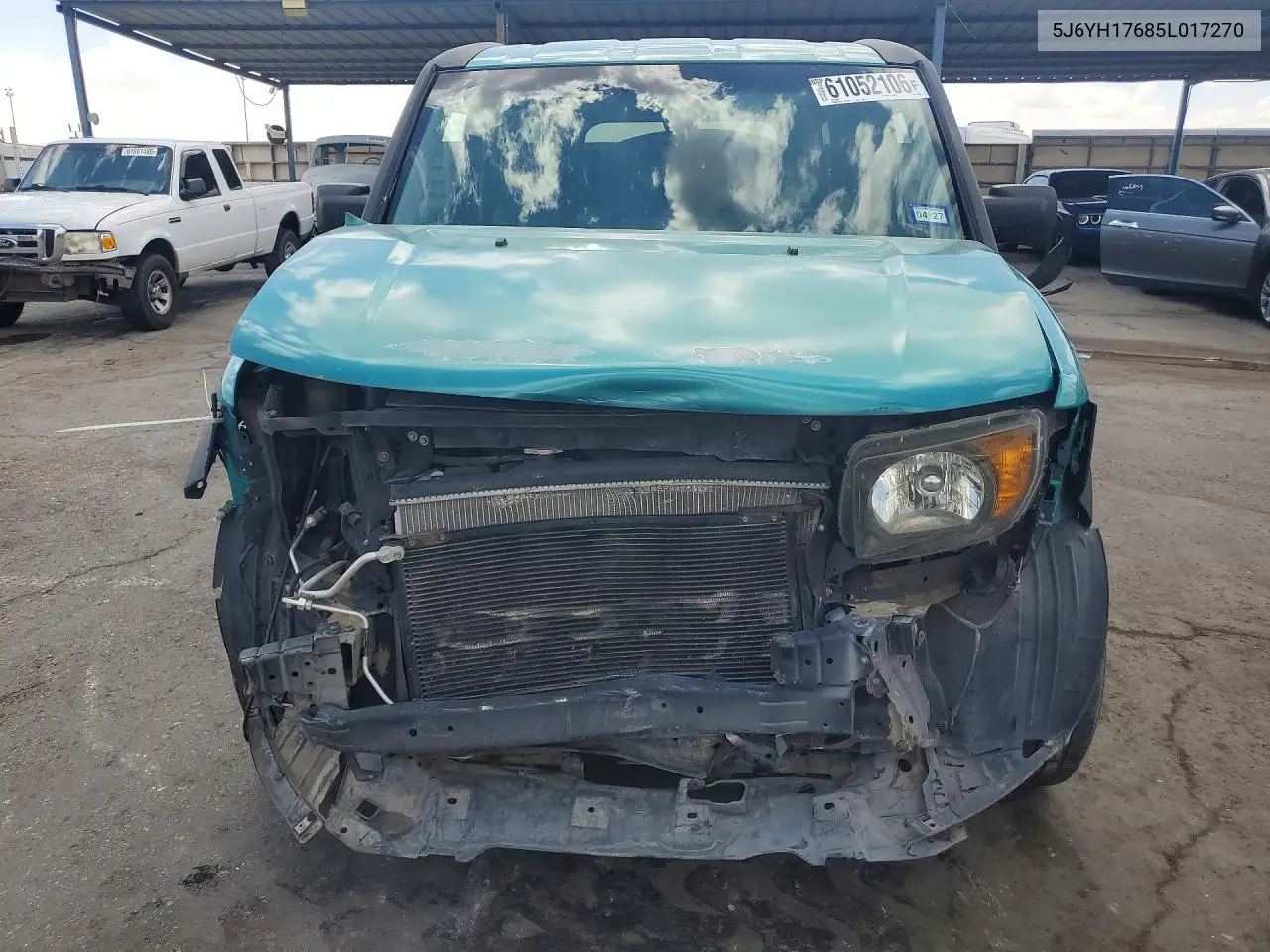 2005 Honda Element Ex VIN: 5J6YH17685L017270 Lot: 61052106