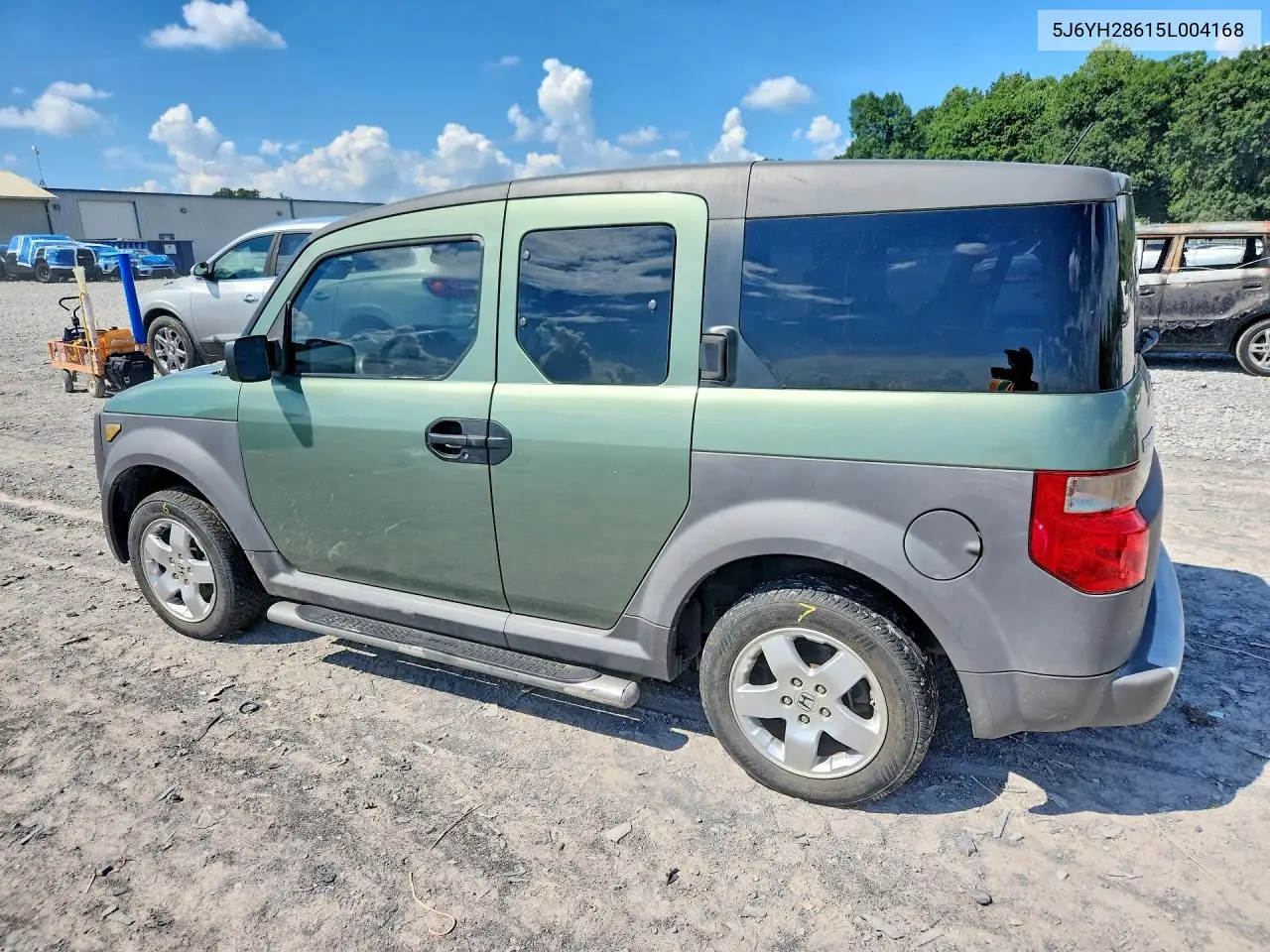 2005 Honda Element Ex VIN: 5J6YH28615L004168 Lot: 61211496