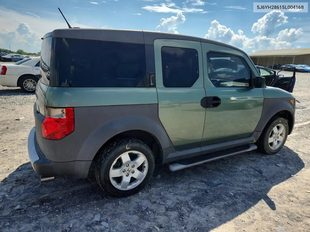 2005 Honda Element Ex VIN: 5J6YH28615L004168 Lot: 61211496