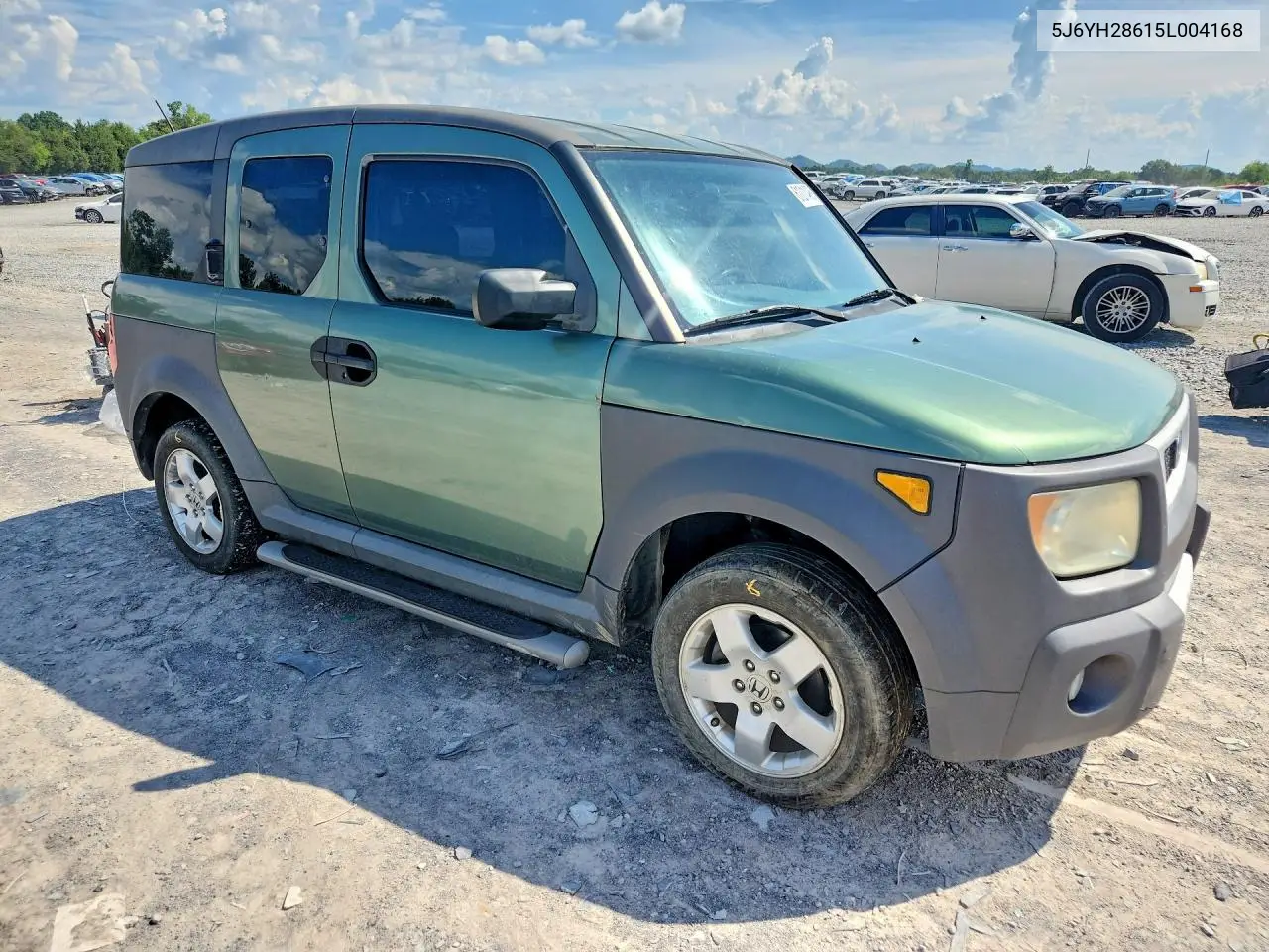 2005 Honda Element Ex VIN: 5J6YH28615L004168 Lot: 61211496