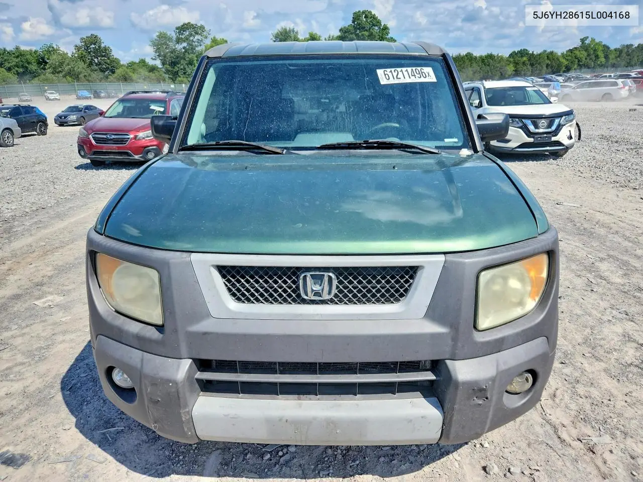 2005 Honda Element Ex VIN: 5J6YH28615L004168 Lot: 61211496