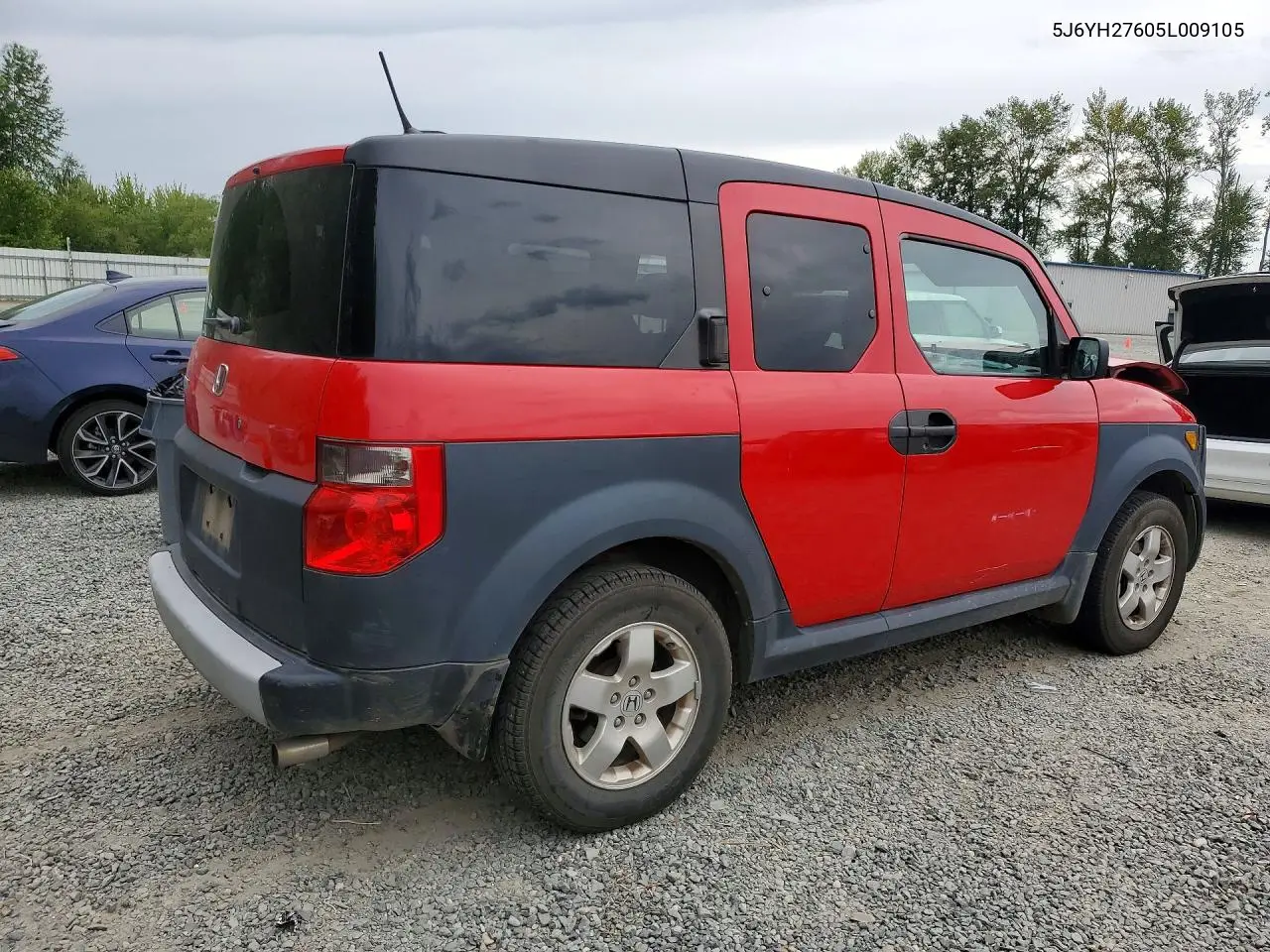 2005 Honda Element Ex VIN: 5J6YH27605L009105 Lot: 61224466