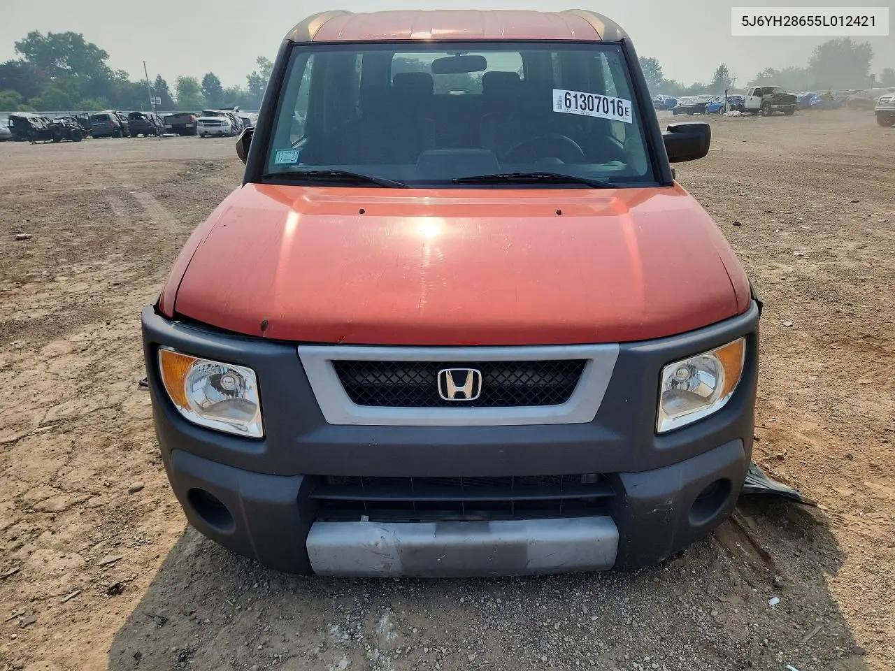 2005 Honda Element Ex VIN: 5J6YH28655L012421 Lot: 61307016