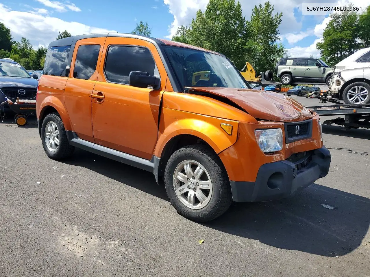 2006 Honda Element Ex VIN: 5J6YH28746L009861 Lot: 56108686