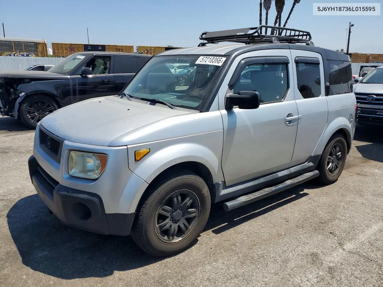 2006 Honda Element Ex VIN: 5J6YH18736L015595 Lot: 57210366