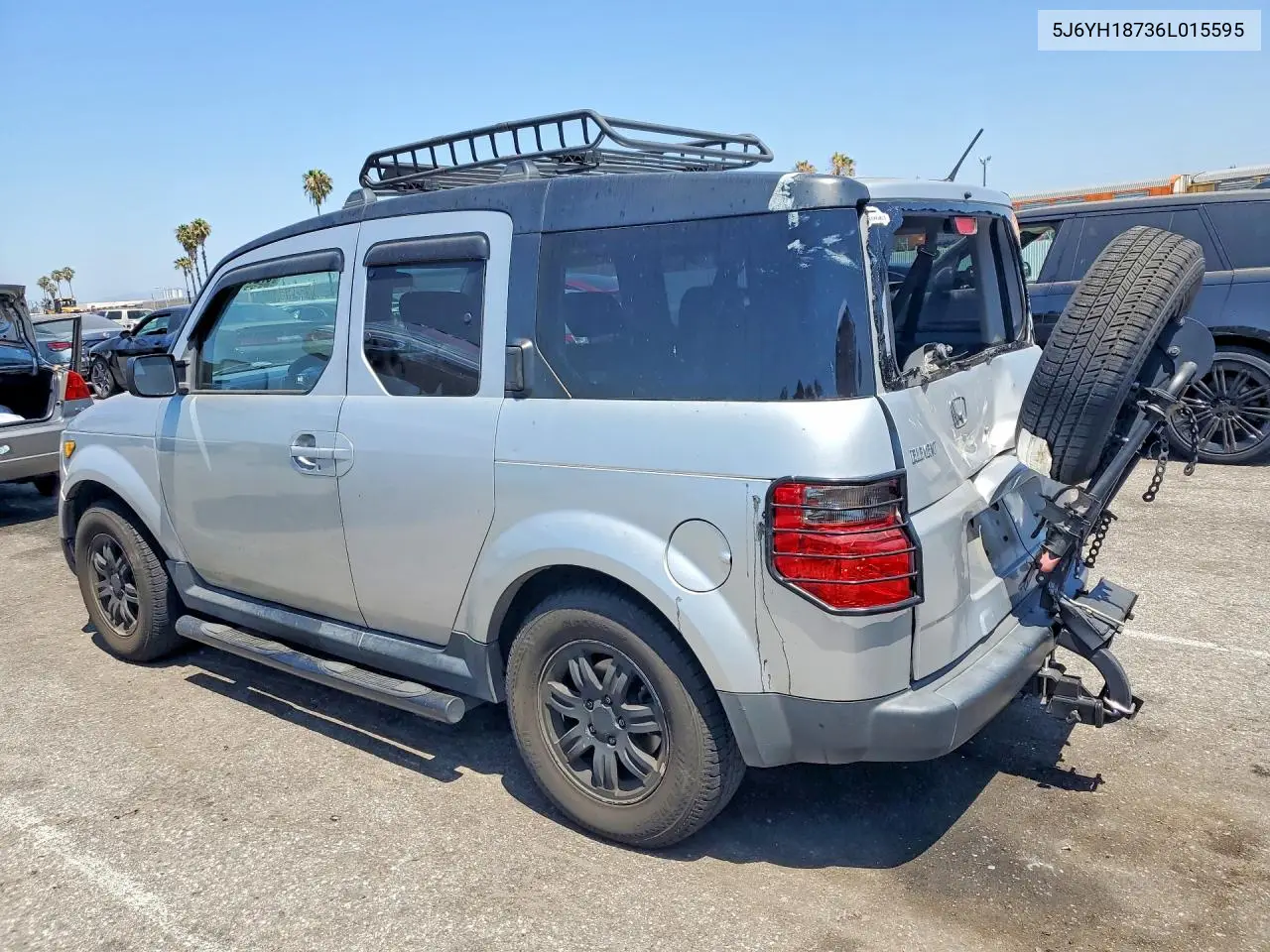 2006 Honda Element Ex VIN: 5J6YH18736L015595 Lot: 57210366
