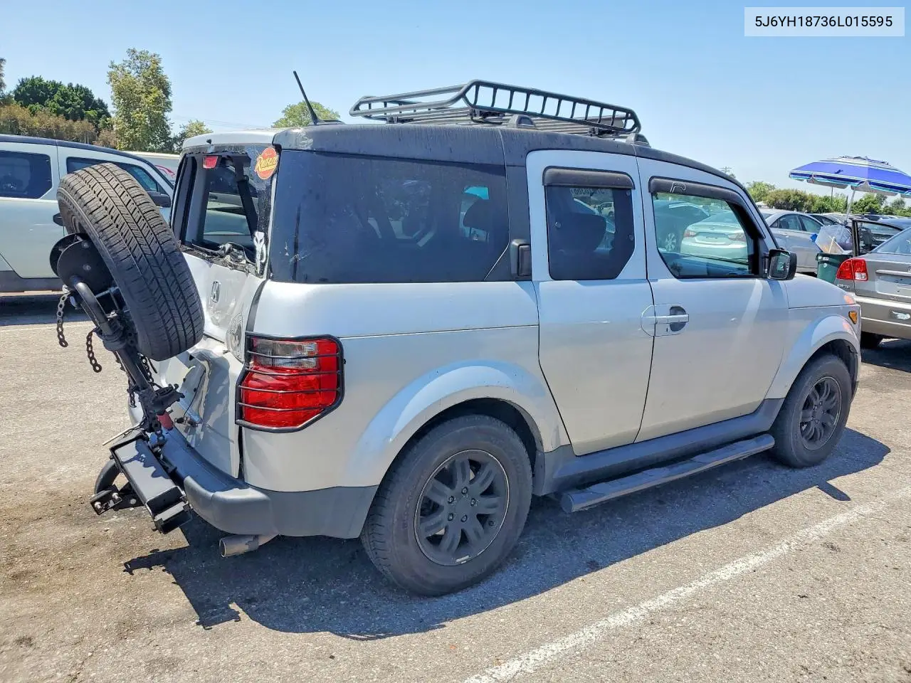2006 Honda Element Ex VIN: 5J6YH18736L015595 Lot: 57210366