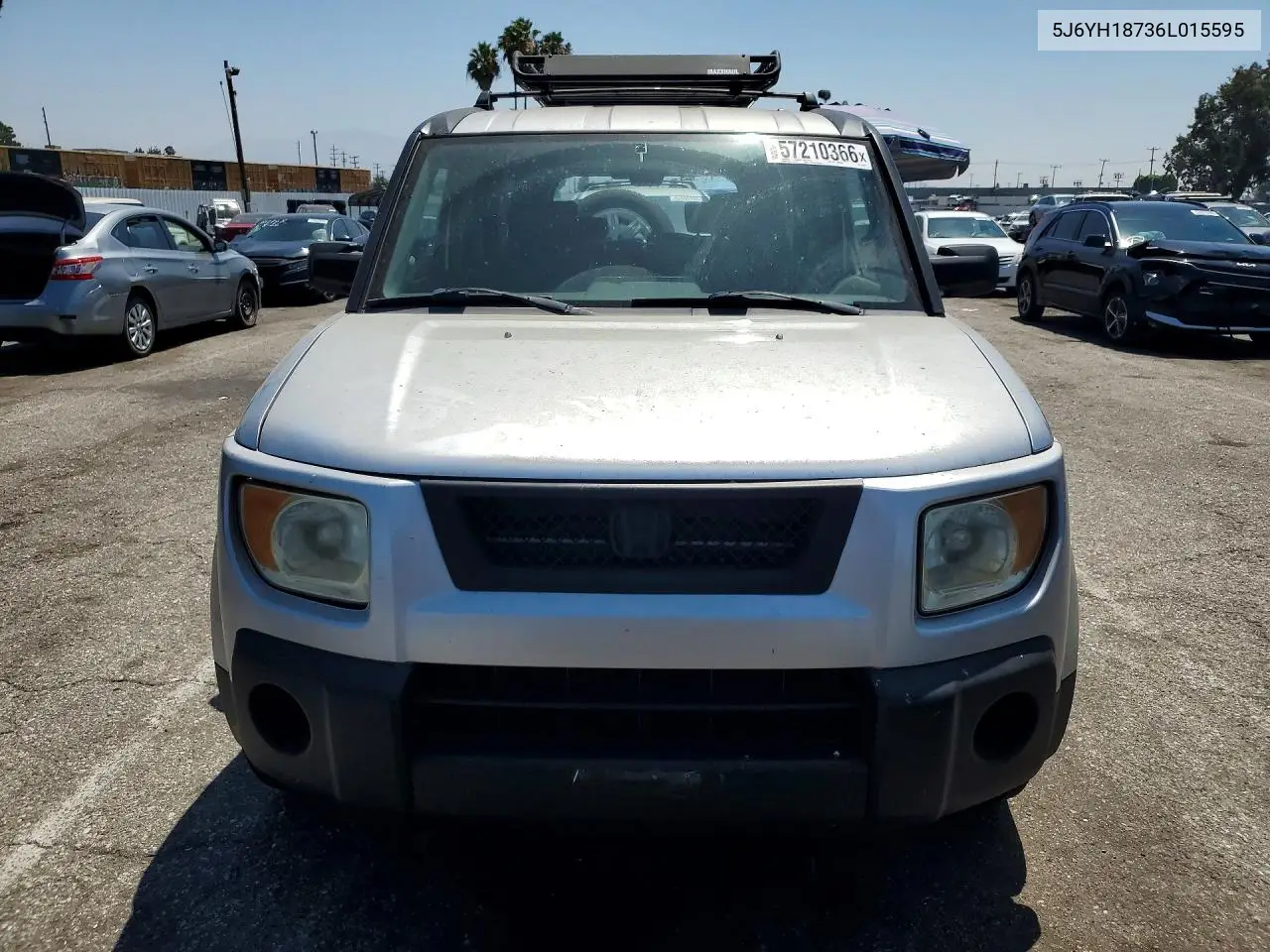 2006 Honda Element Ex VIN: 5J6YH18736L015595 Lot: 57210366
