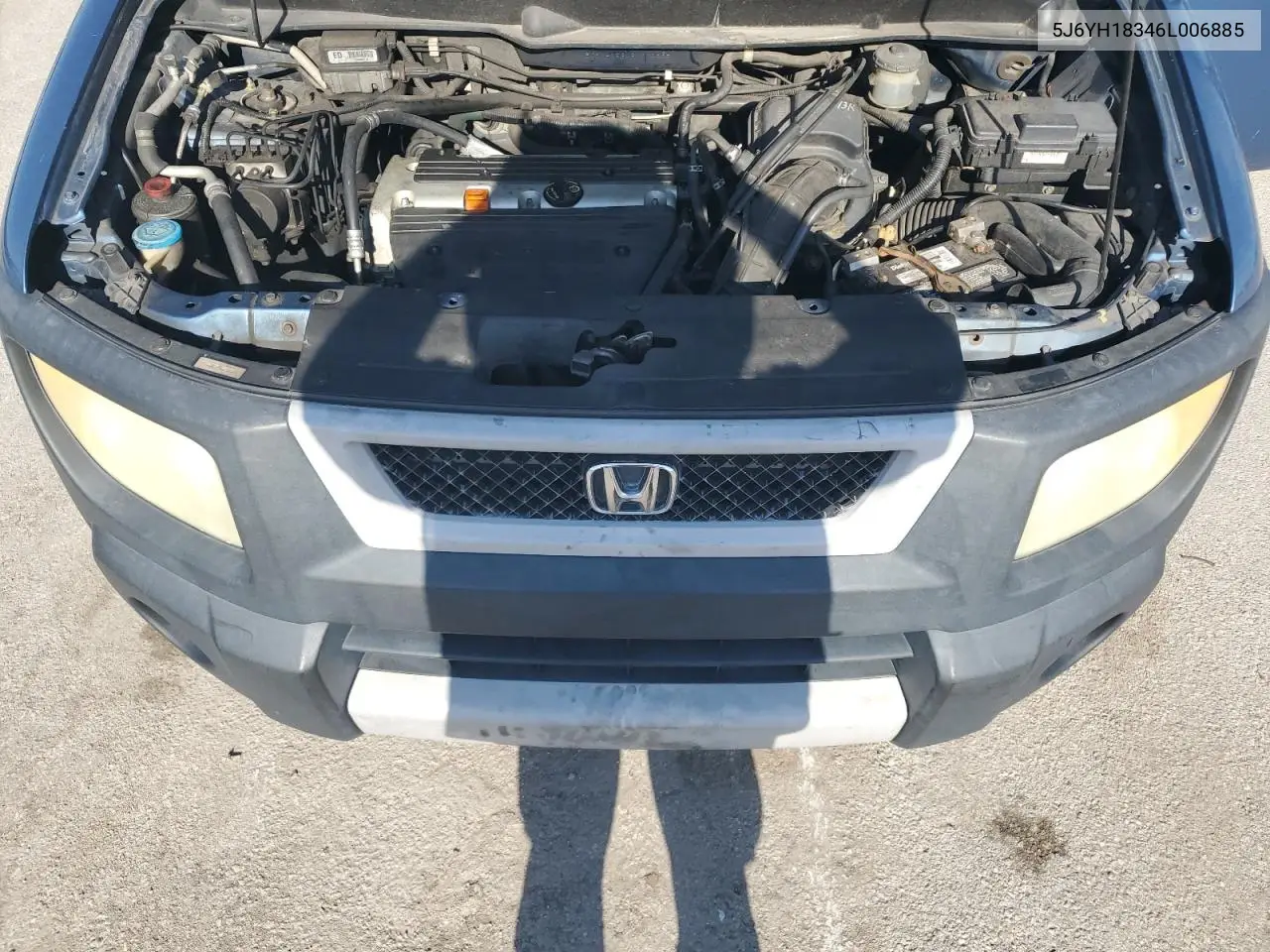 5J6YH18346L006885 2006 Honda Element Lx