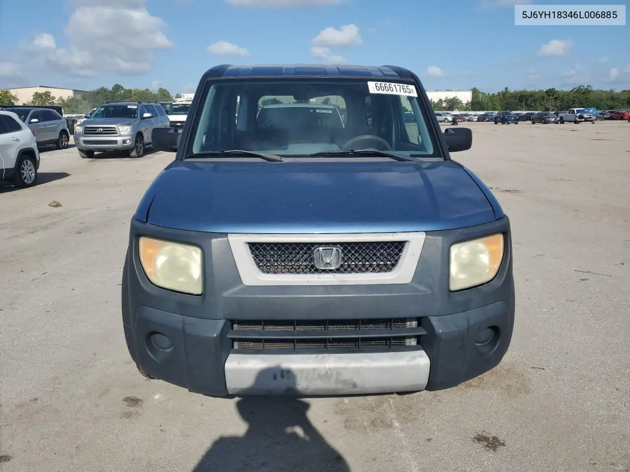 5J6YH18346L006885 2006 Honda Element Lx