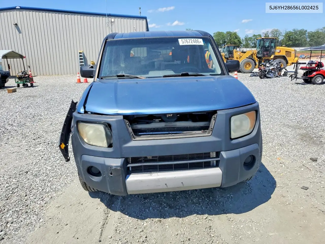 2006 Honda Element Ex VIN: 5J6YH28656L002425 Lot: 57672486