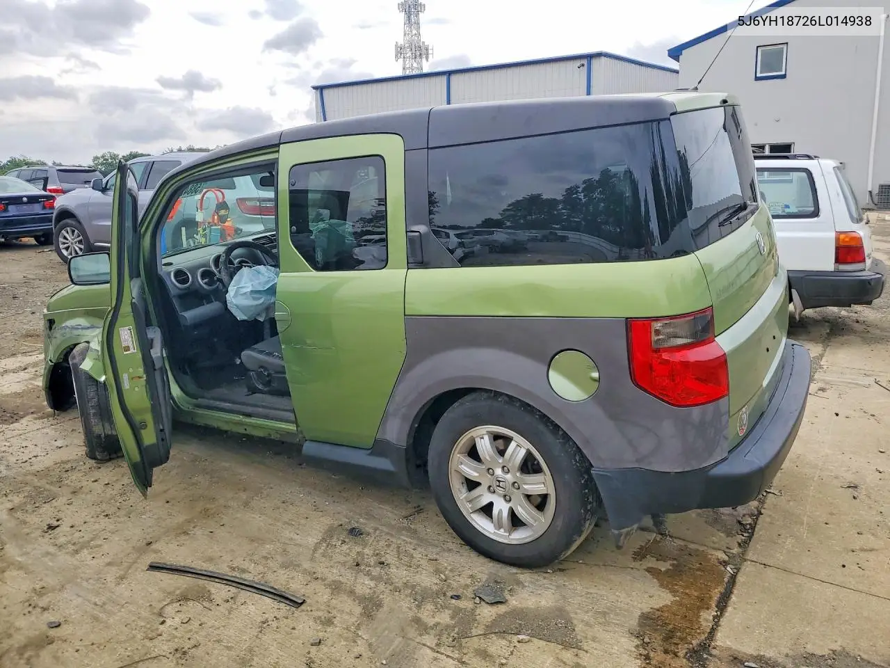 2006 Honda Element Ex VIN: 5J6YH18726L014938 Lot: 58842476
