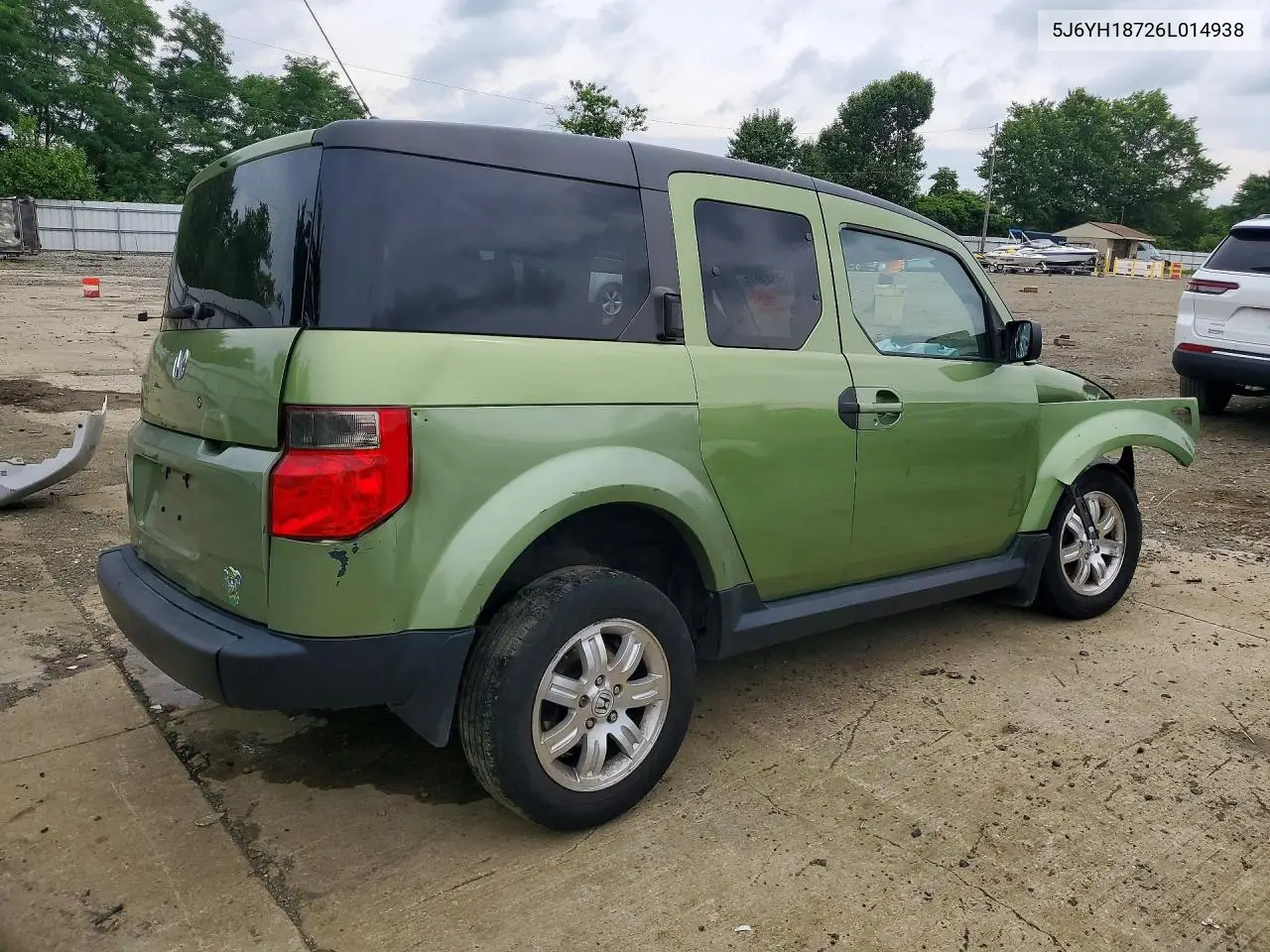 2006 Honda Element Ex VIN: 5J6YH18726L014938 Lot: 58842476
