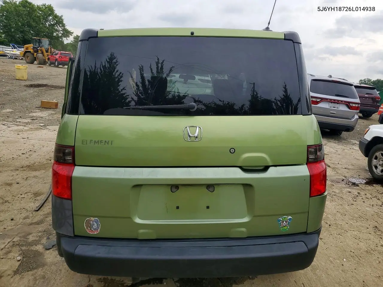 2006 Honda Element Ex VIN: 5J6YH18726L014938 Lot: 58842476