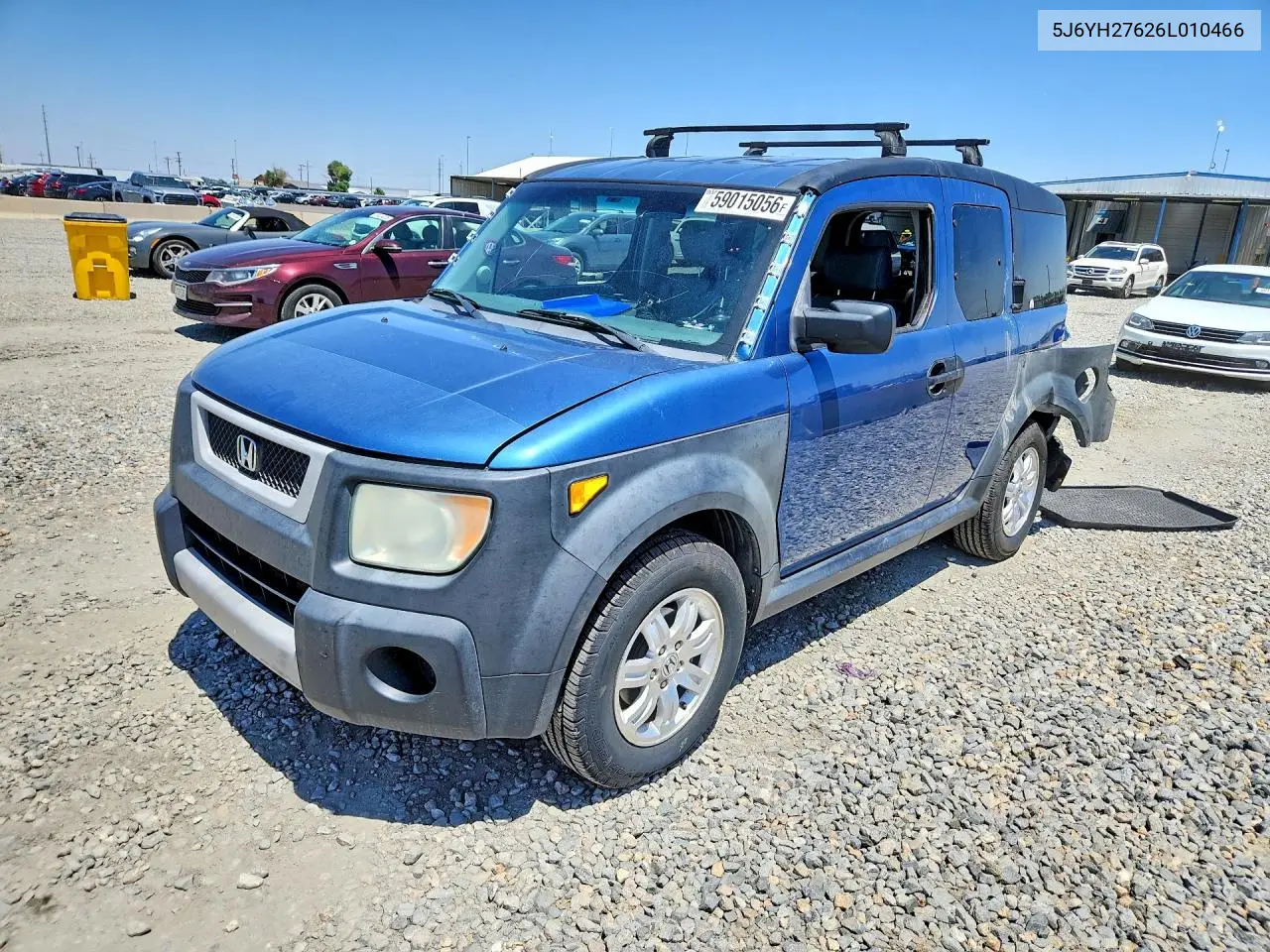 2006 Honda Element Ex VIN: 5J6YH27626L010466 Lot: 59015056
