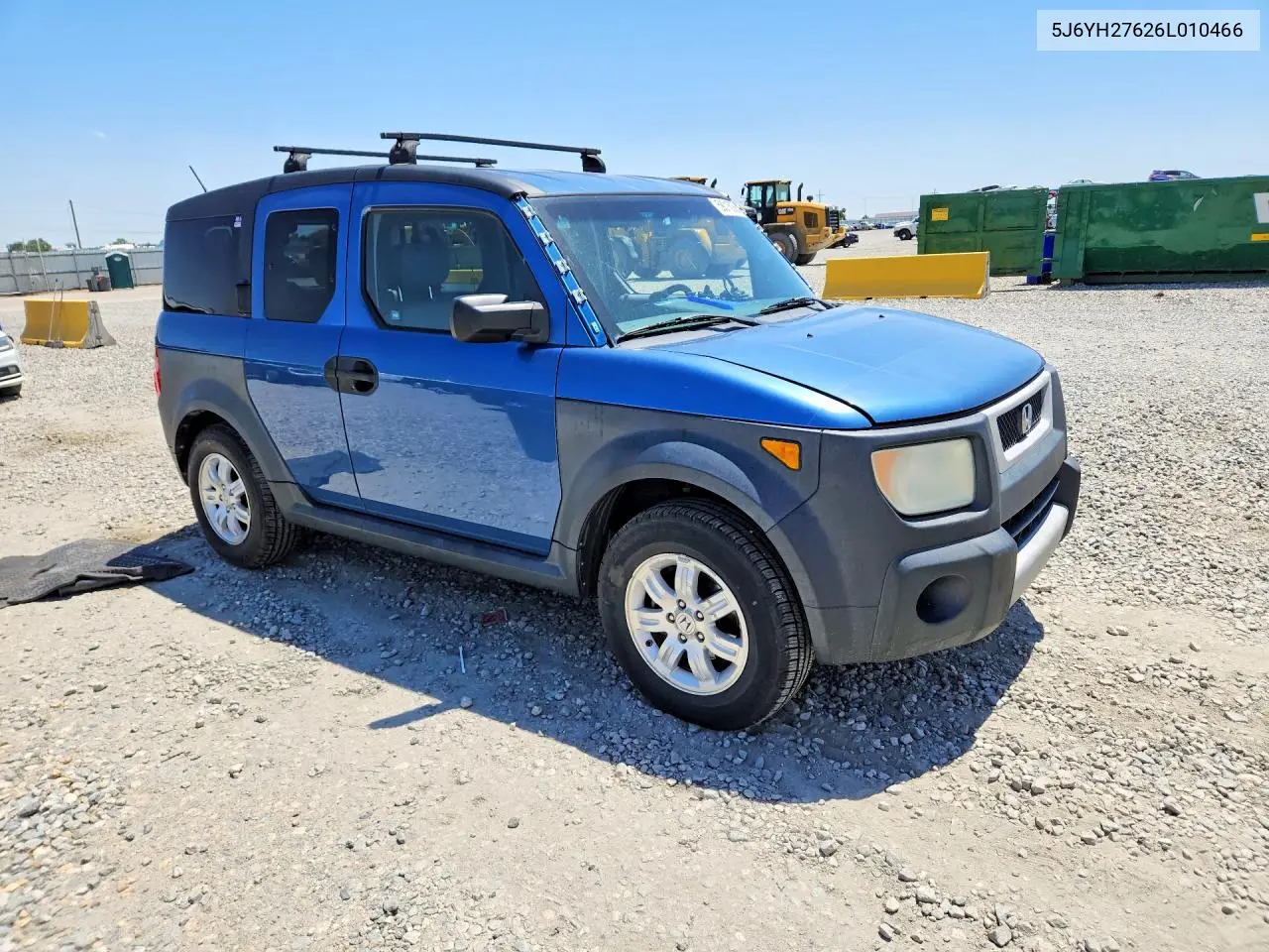 2006 Honda Element Ex VIN: 5J6YH27626L010466 Lot: 59015056