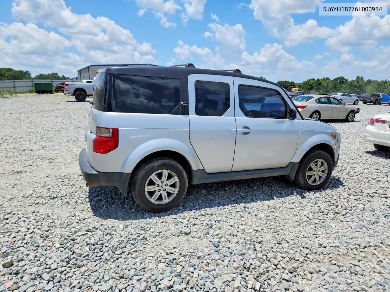 2006 Honda Element Ex VIN: 5J6YH18776L000954 Lot: 59144516