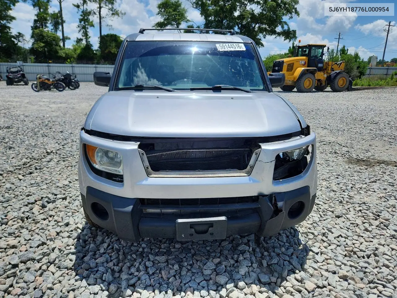 2006 Honda Element Ex VIN: 5J6YH18776L000954 Lot: 59144516
